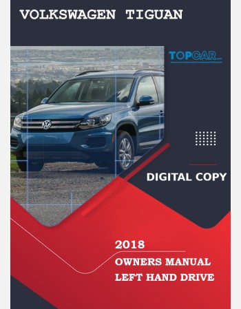 volkswagen tiguan 2018 owners manual